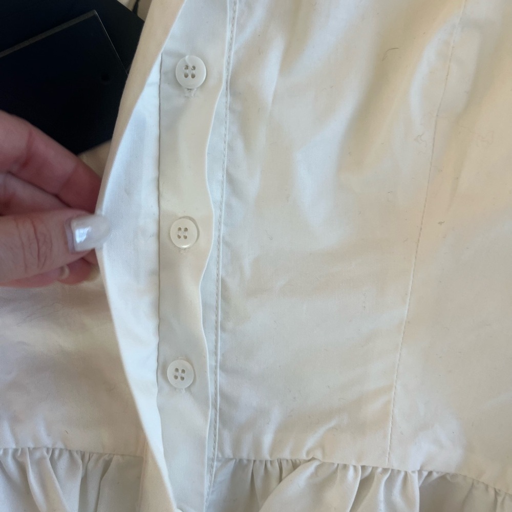 NWT Shona Joy Caterina cropped balloon sleeve size US2 - Picture 7 of 10
